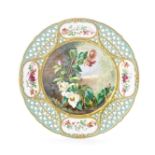 A Copeland cabinet plate by C F H&#252;rten, circa 1880