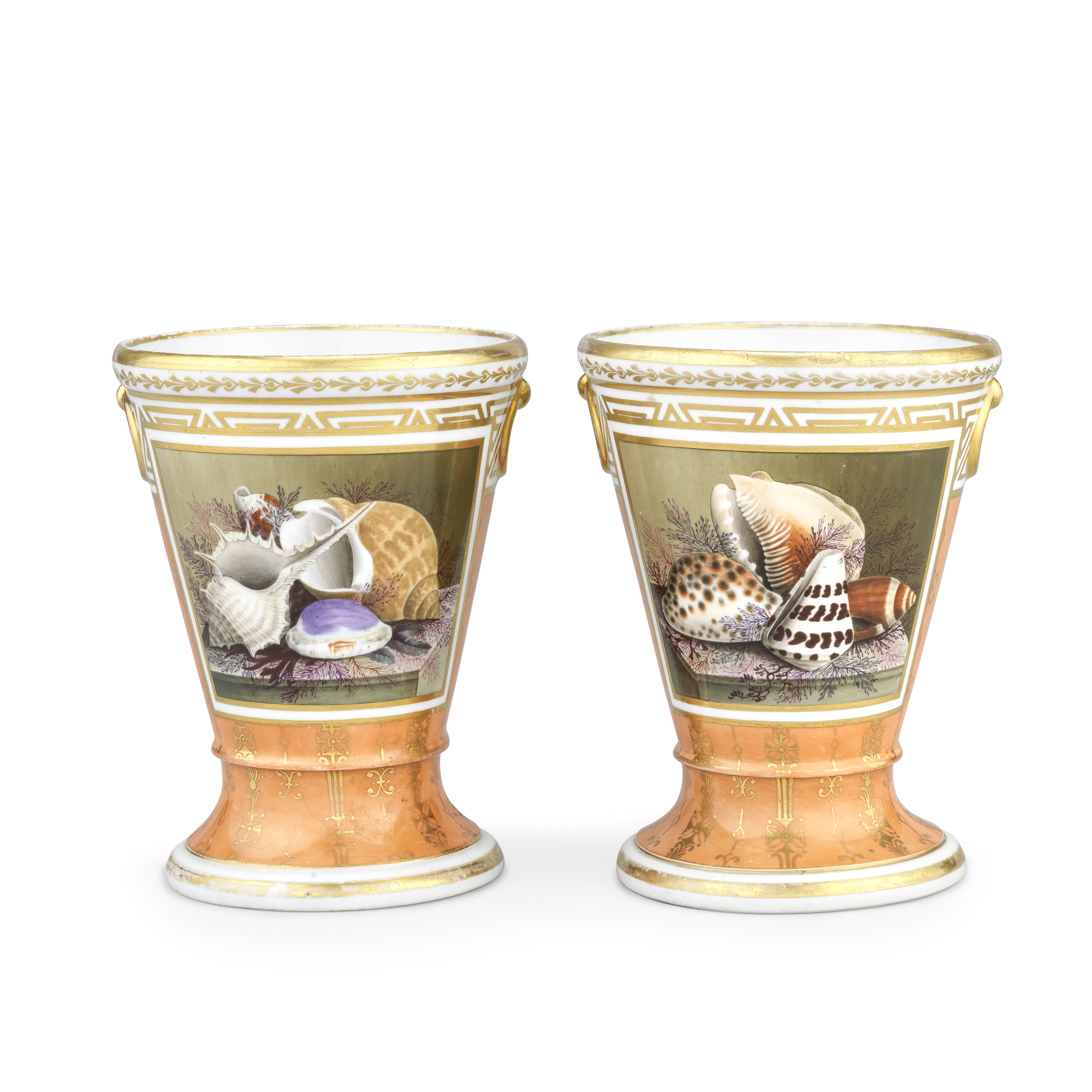 A pair of Flight and Barr Worcester jardini&#232;res, circa 1800