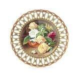 A Copeland cabinet plate by C F H&#252;rten, circa 1885