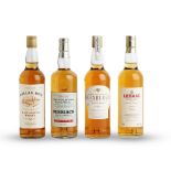 Benriach-10 year old Dallas Dhu-12 year old Glenburgie-8 year old Glen Mhor-8 year old Glenrothes...