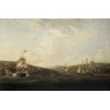 Thomas Elliott (British, fl.1790-c.1800) The Capture of the 32-gun French frigate Amiable and the...
