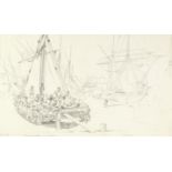 Edward William Cooke, RA (British, 1811-1880) A collection of sixteen sketches, to include: The C...