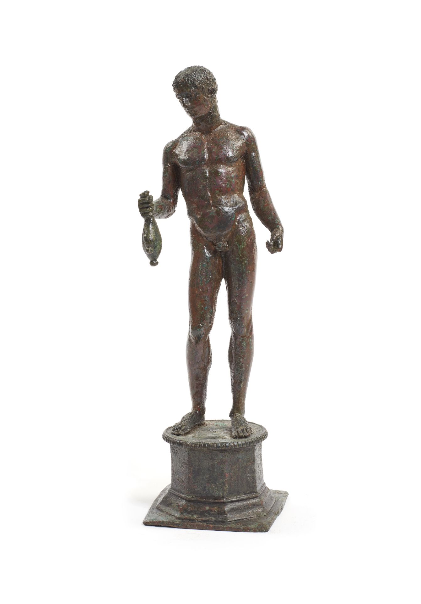 DIEU MERCURE, BRONZE, ART ROMAIN, CIRCA IER-IIE S. AP. J.-C.