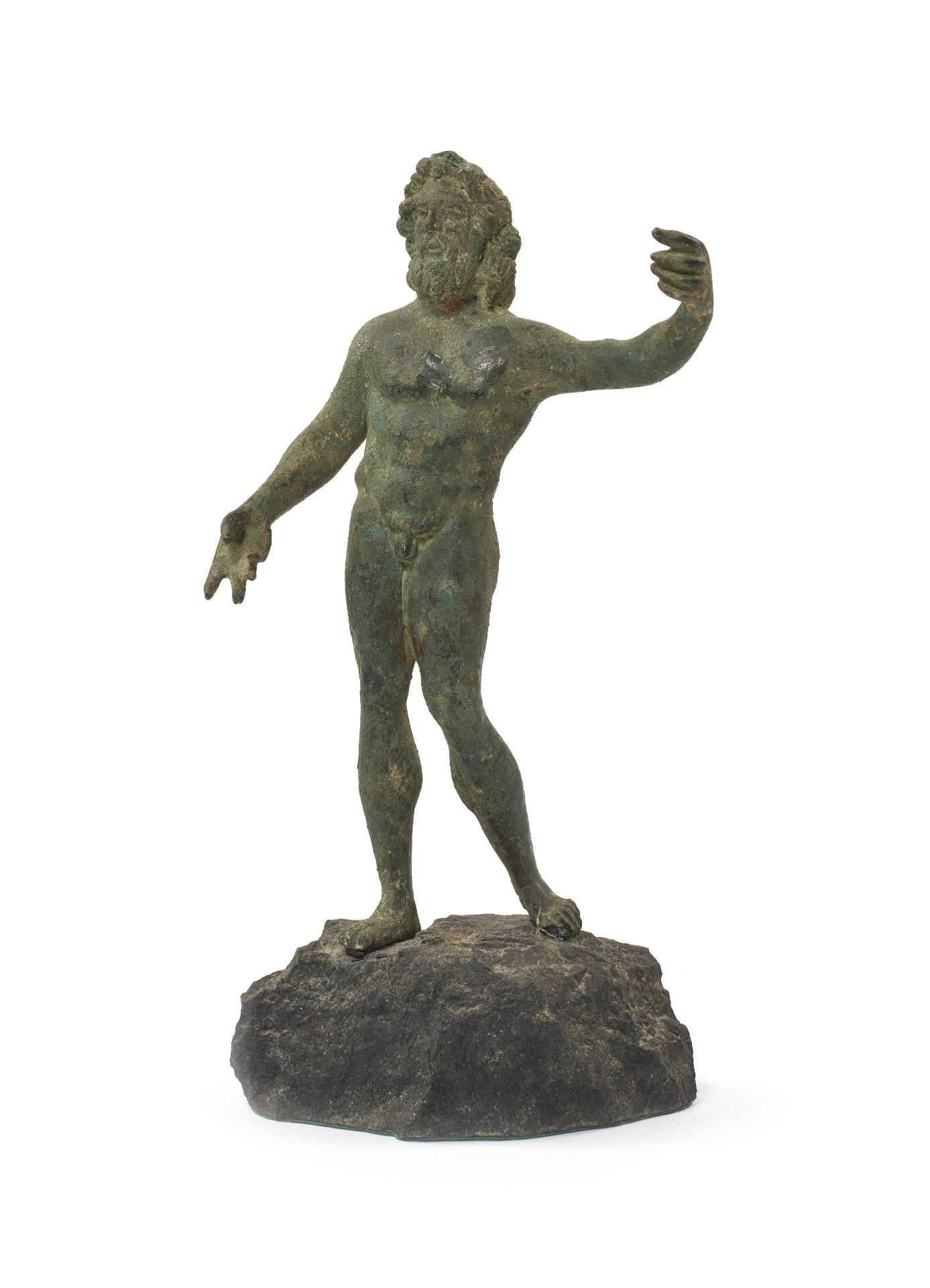 JUPITER BRONTAIOS, BRONZE, ART ROMAIN, CIRCA IIE-IIIE S. AP. J.-C.