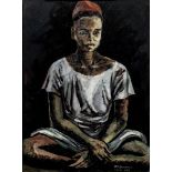 Benedict Chukwukadibia Enwonwu M.B.E (Nigerian, 1917-1994) Hausa Boy