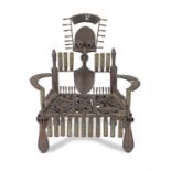 Gon&#231;alo Mabunda (Mozambican, born 1975) Weapon throne 95 x 84.5 x 45cm (37 3/8 x 33 1/4 x 17...