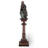 Gaston Veuvenot Leroux (French, 1854-1942) Aida 74 cm high x 26 cm. deep (29 1/8 x 10 1/4 in), wi...