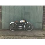 BSA 175cc Bantam scrambler special Frame no. None visible Engine no. ED7B 1521 (see text)