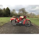 Believed Giulietta 50cc Super Sport Frame no. *16792* Engine no. FM3M