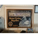 A New-Hudson Motor Cycles &#8211; Bicycles advertising poster, British, late 1920s