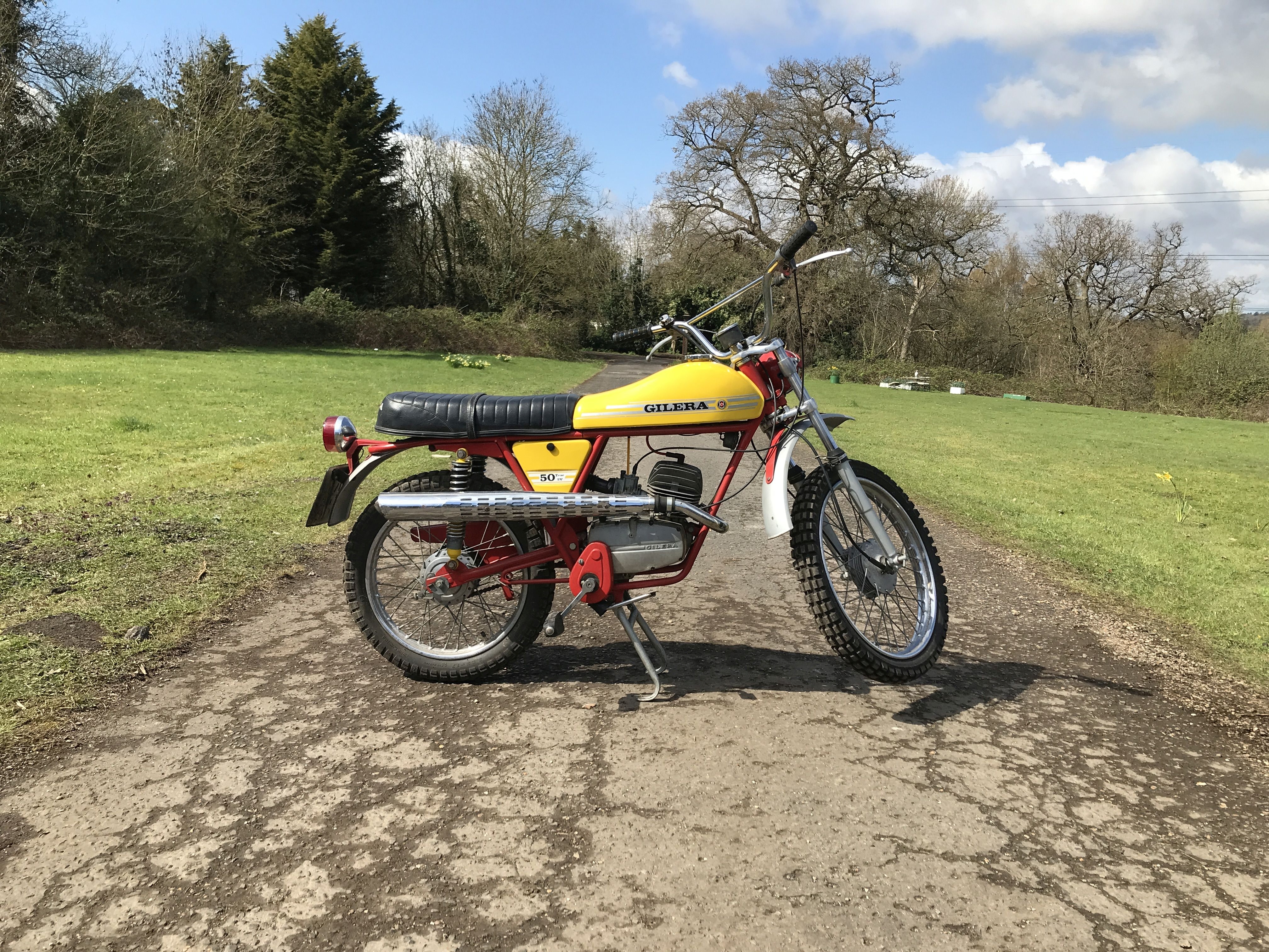 1974 Gilera 50cc Trial 5V Frame no. *034*1611X Engine no. *019* 31534*