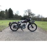 c.1947 Royal Enfield 125cc Frame no. RE16501 Engine no. G8013