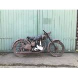 BSA B31 project Frame no. ZB31.S21813 Engine no. ZB31.26055