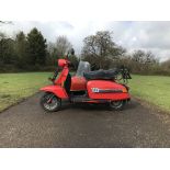 Lambretta SX200 Combination Frame no. SX200584246 Engine no. none visible