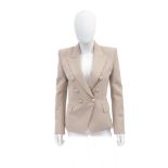 A BEIGE WOOL BLAZER Balmain (includes additional buttons)