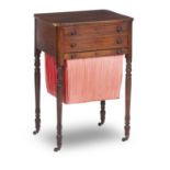 A William IV Rosewood Work Table,
