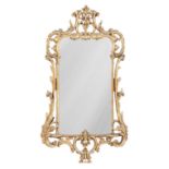 A George II style Giltwood Wall Mirror 19th century