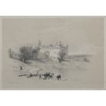 After David Roberts (British, 1796-1864) Linlithgow Palacesigned in pencil, lower rightlithograph