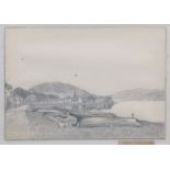 GEORGE HOUSTON RSA RSW RGI (BRITISH, 1869-1947) Inveraray, 18cm wide, 25cm deep (7in wide, 9 1/2i...