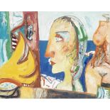 John Bellany C.B.E., R.A., H.R.S.A., L.L.D.(Lon) (British, 1942-2013) Enigma 61 x 76.2 cm. (24 x ...