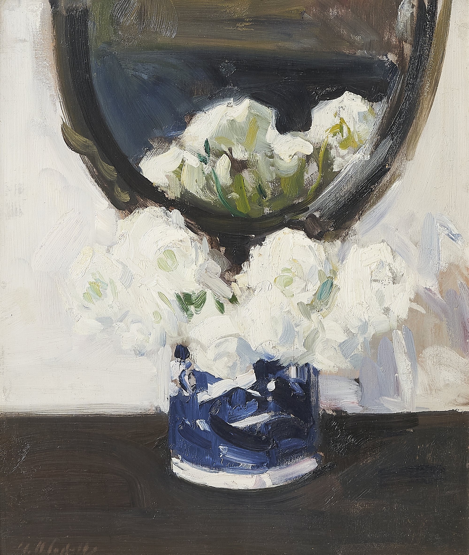 Francis Campbell Boileau Cadell RSA RSW (British, 1883-1937) Still Life with Ranunculus 44 x 37.5...