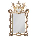 A George II style giltwood Wall Mirror