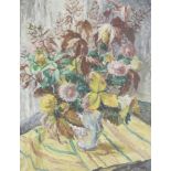 Mary Armour RSA RSW (British, 1902-2000) Autumn Flowers 92 x 71 cm. (36 1/4 x 27 15/16 in.) (Pain...