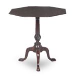 A 19th century mahogany occasional table