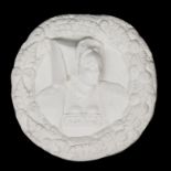 TWO PAIRS OF PLASTER RELIEF CASTS OF THE STIRLING CASTLE HEADS By Grandison & Son, Peebles (4)