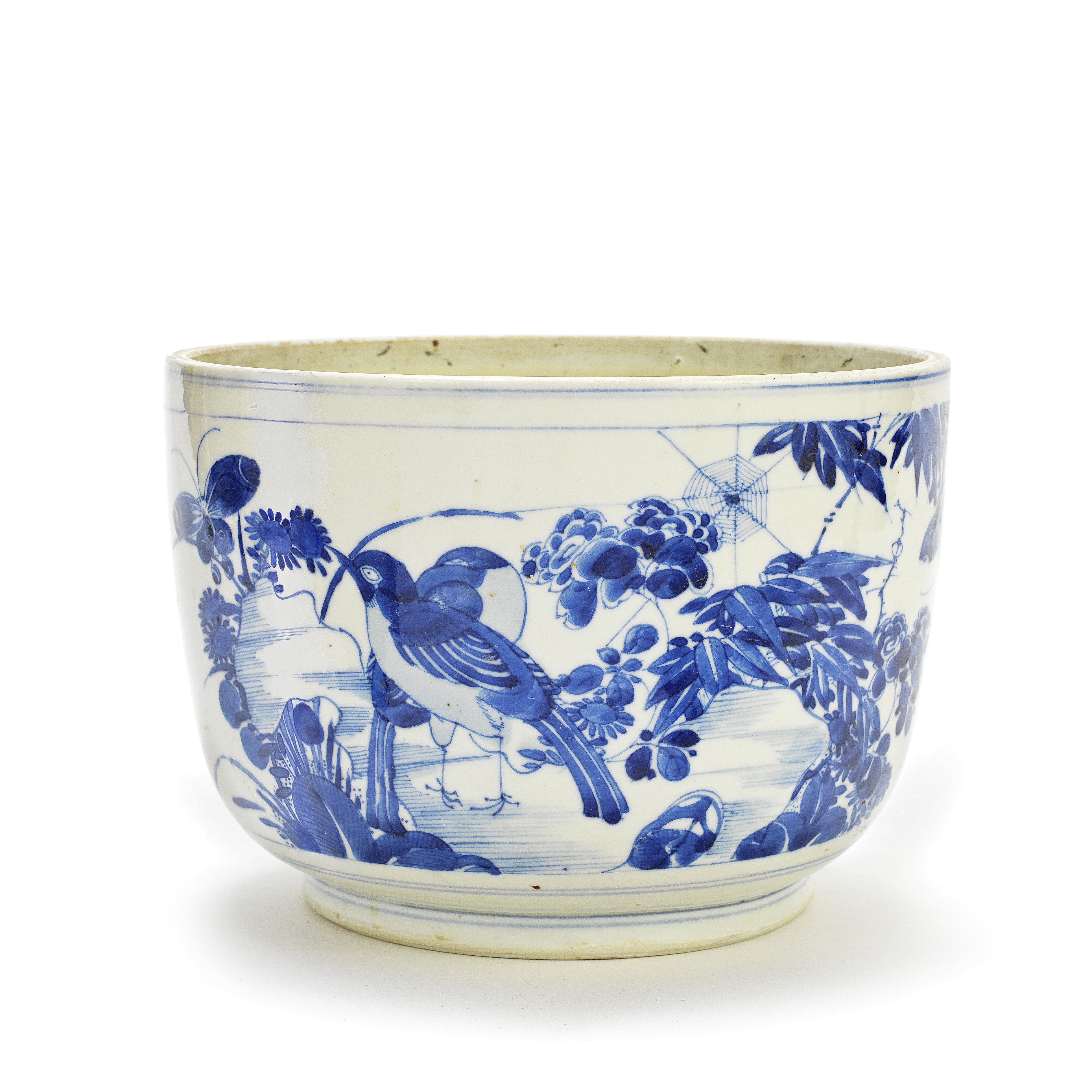 A BLUE AND WHITE DEEP BOWL Kangxi