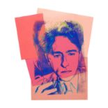 ANDY WARHOL (1928-1987) Jean Cocteau (Con&#231;u en 1963with the stamps of the Estate Andy Warhol...