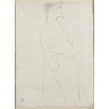 JEAN COCTEAU (1889-1963) Etude pour un portrait de Jean Marais (Ex&#233;cut&#233; vers 1937 with ...
