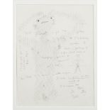 JEAN COCTEAU (1889-1963) Arlequin (signed and dated 1954pencil and ball point on paper)