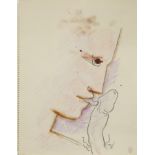 JEAN COCTEAU (1889-1963) Erotique (Ex&#233;cut&#233; en 1956/1958 with the atelier stamp pe...