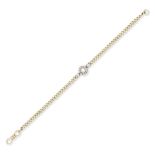 CULTURED PEARL AND DIAMOND CLUSTER BRACELET