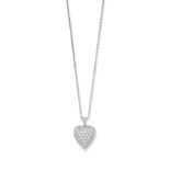 DIAMOND-SET PENDANT/NECKLACE