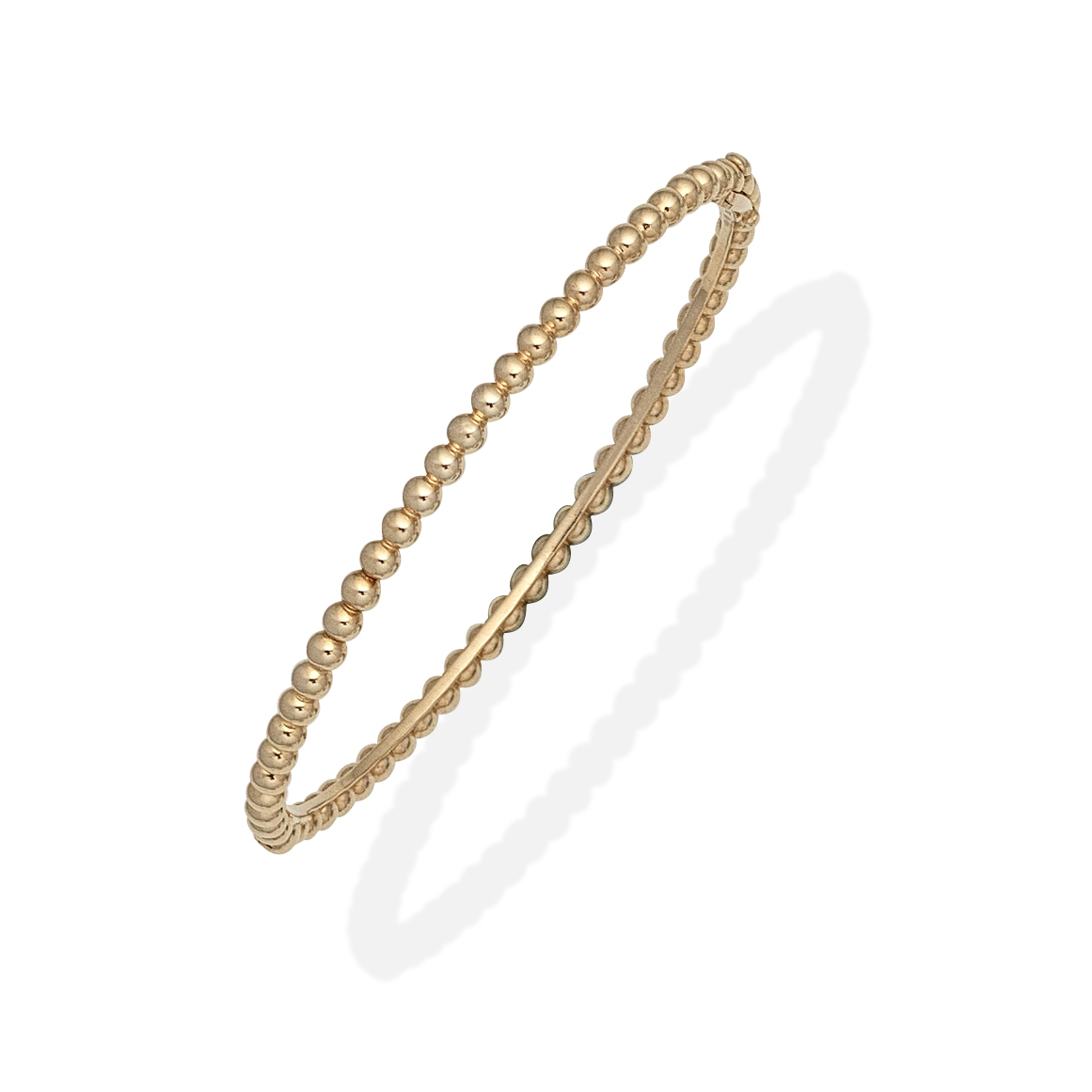 VAN CLEEF & ARPELS: 'PERL&#201;E PEARLS OF GOLD' BANGLE