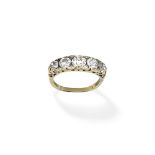 FIVE STONE DIAMOND RING