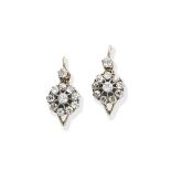 DIAMOND PENDENT EARRINGS