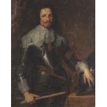 After Sir Anthony van Dyck, 19th Century Portrait of Prince Tommaso Francesco of Savoy-Carignano,...