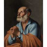 Follower of Carlo Saraceni (Venice 1579-1620) The Penitent Saint Peter