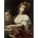 Bolognese School, 17th Century A Sibyl unframed