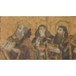 The Master of the Claveles (active Castille, second half of 15th Century ) Saints Peter, John the...