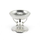 An Art Nouveau silver tazza Elkington & Co, London 1905