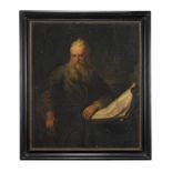 After Rembrandt Harmensz van Rijn, 19th Century Saint Paul