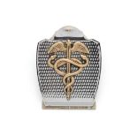 Herm&#232;s: a French oversized silver letter/paper clip Ravinet d'Enfert, circa 1960, stamped H...
