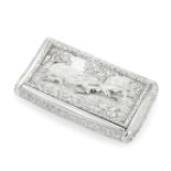 Hunting interest: A Victorian silver snuff box Isaac Jacobson, London 1839
