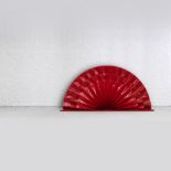 Kazuo Shiraga (1924-2008) Untitled (Red Fan)1965