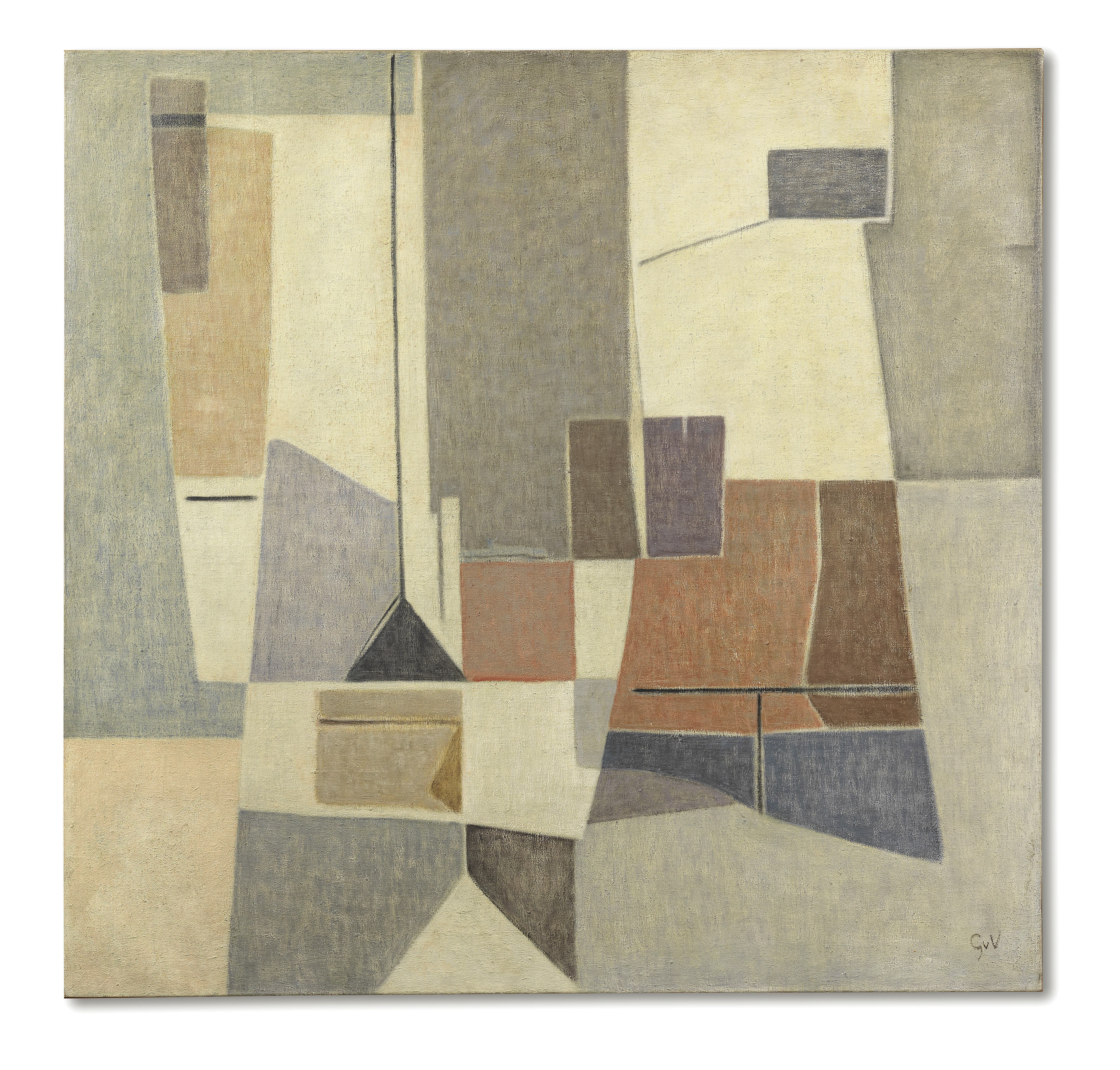 Geer van Velde (1898-1977) Composition circa 1957