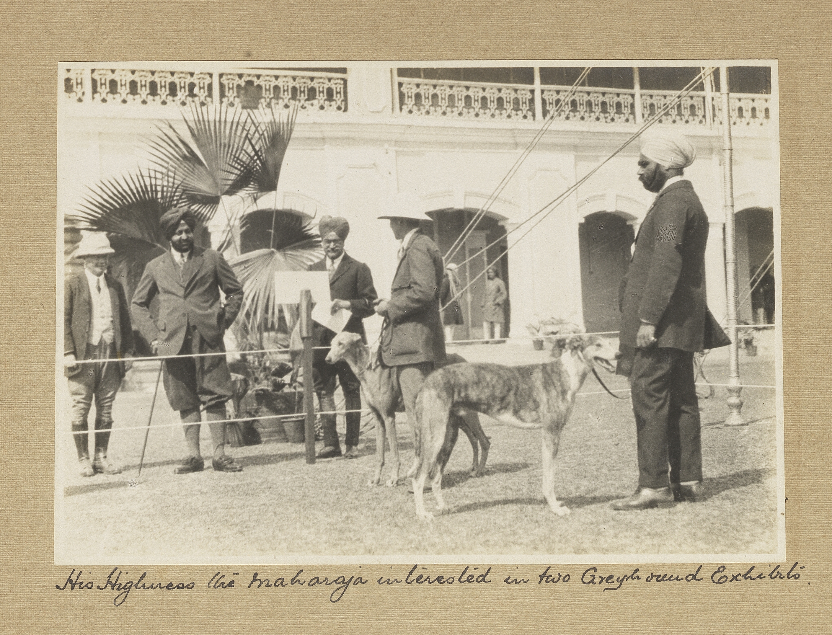 An album of photographs relating to the Patiala Championship Dog Show India, by Devare & Co., Bom...